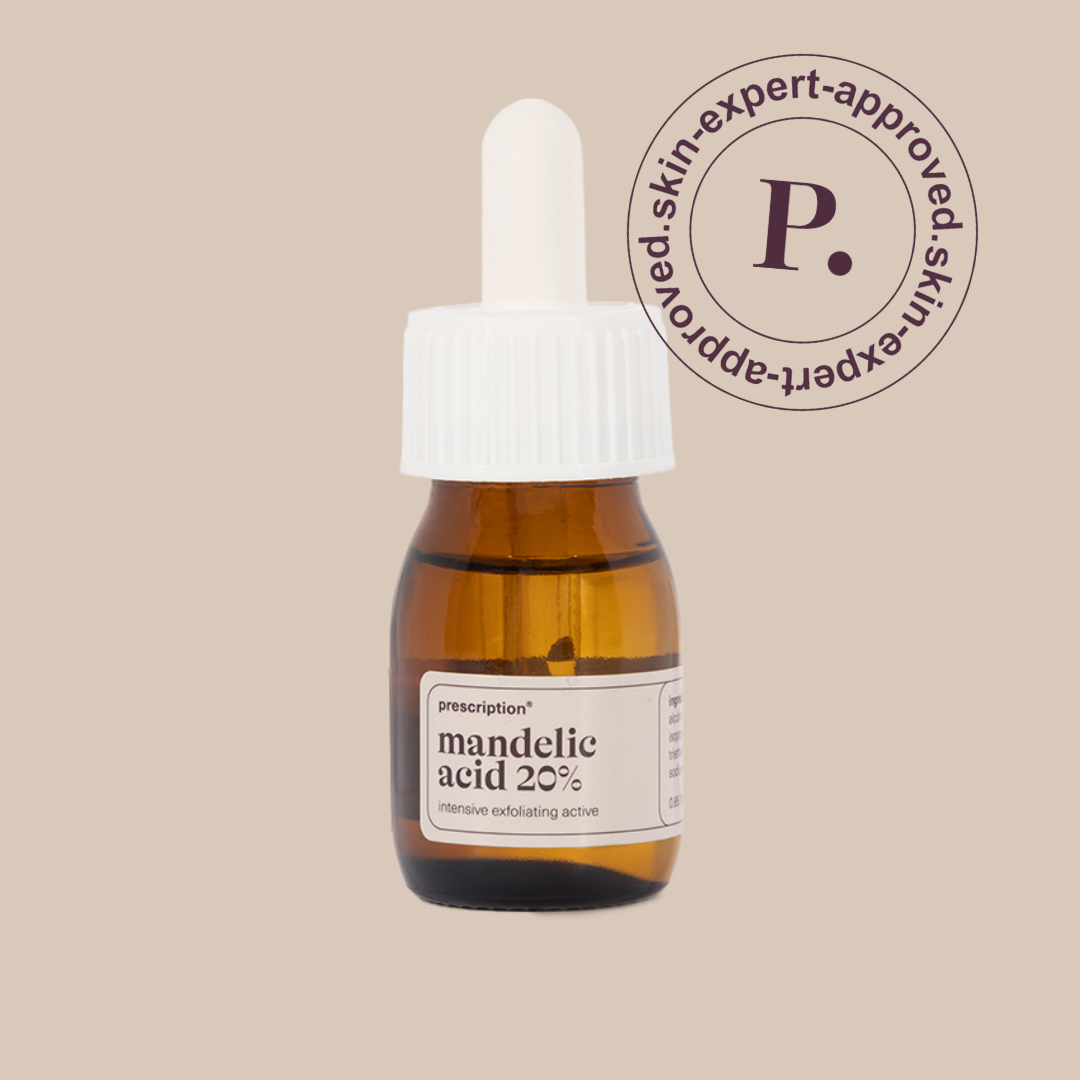 Mandelic Acid: een milde exfoliant voor acne, hyperpigmentatie en anti-aging bij de gevoelige huid