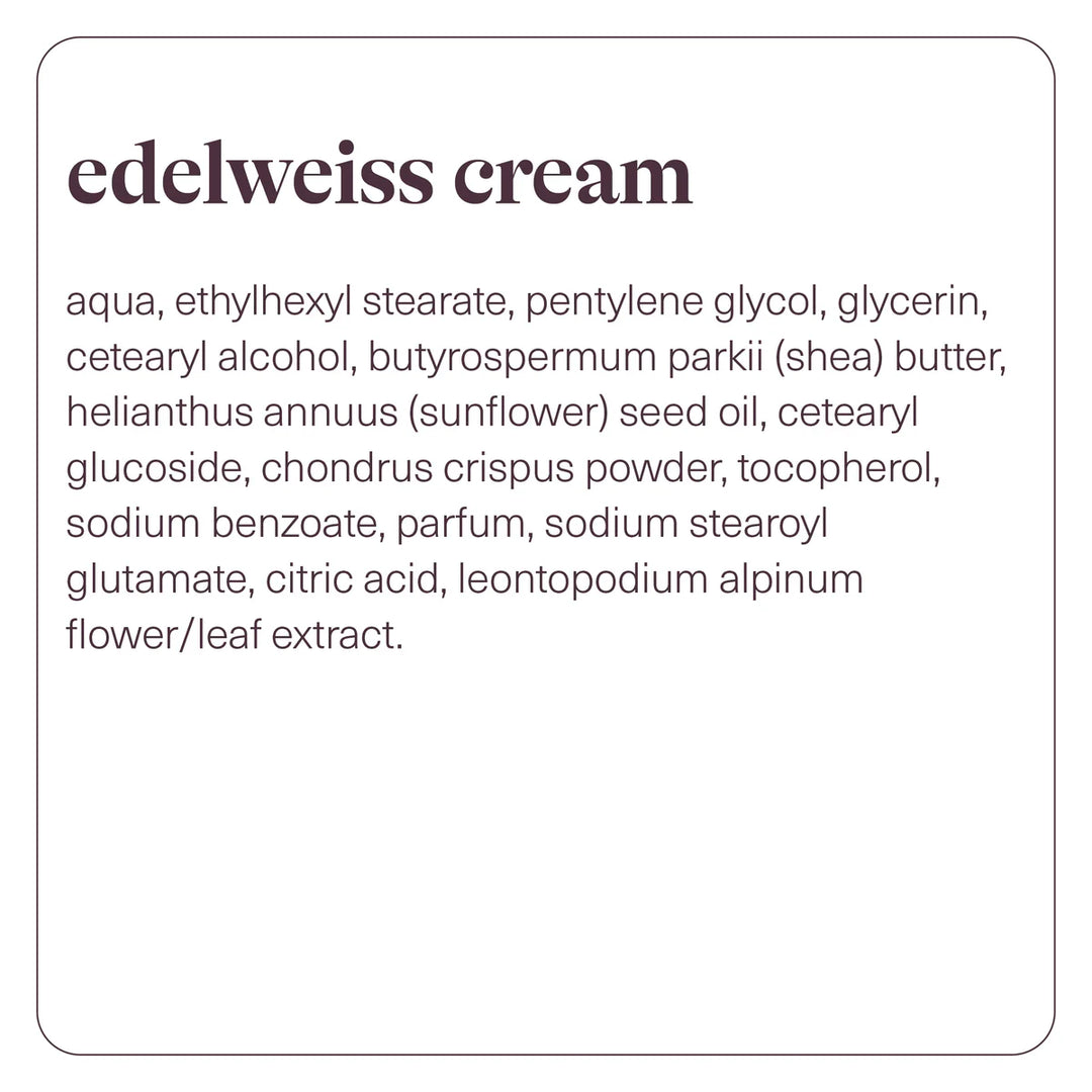 Edelweiss Cream