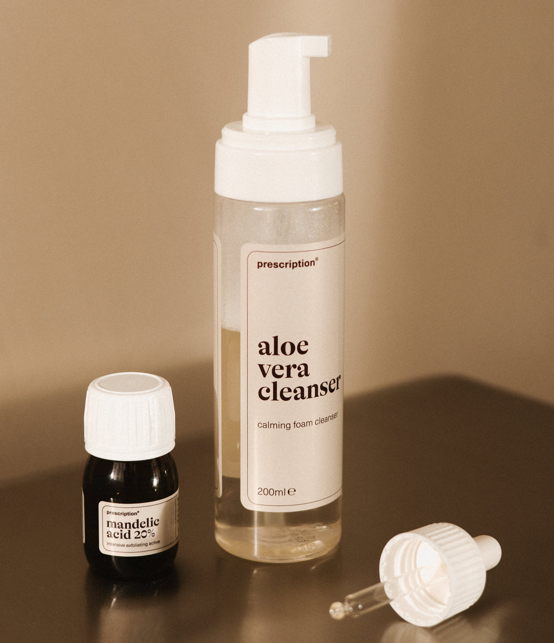 Mandelic Acid &amp; Aloe Vera Cleanser - skin duo 