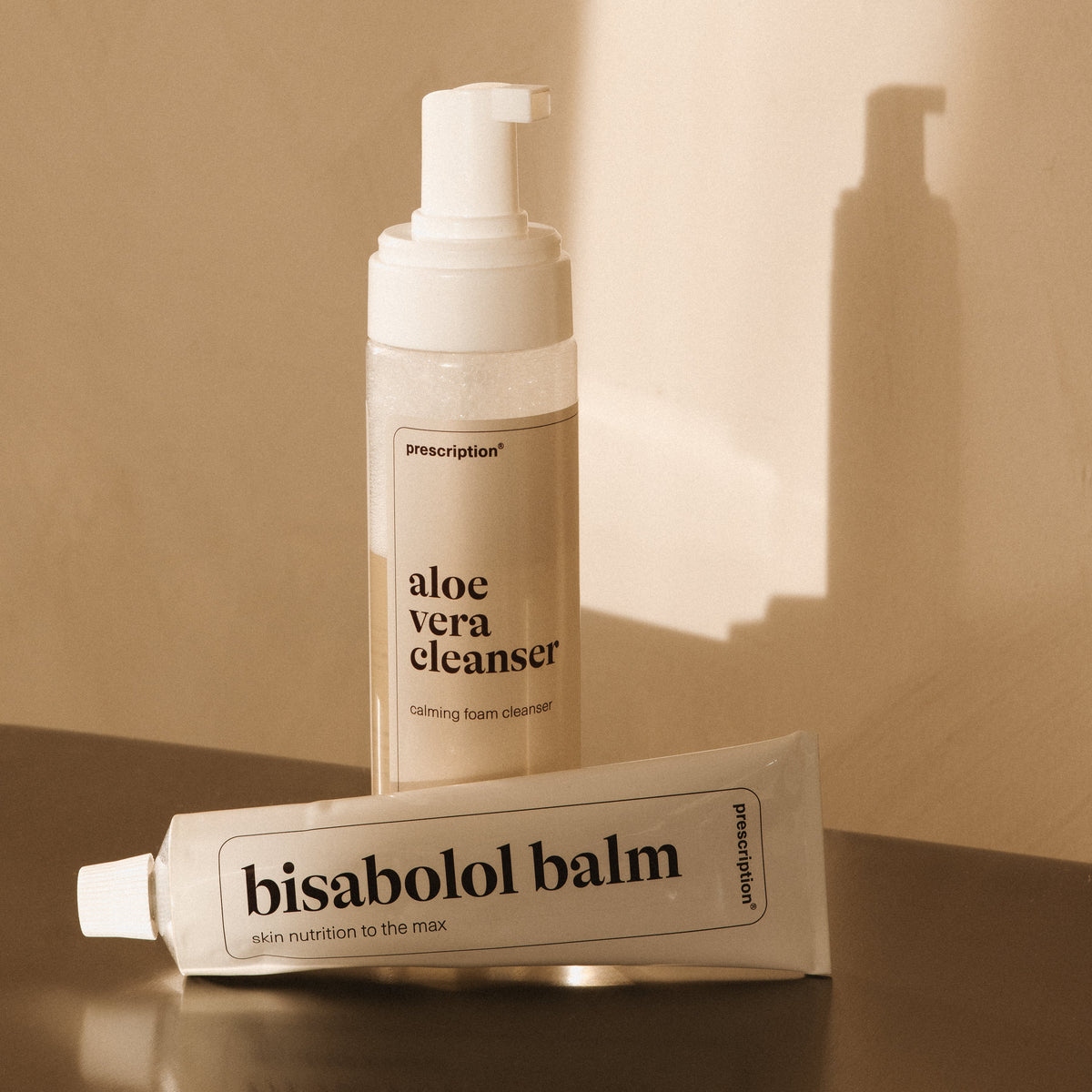 Bisabolol Balm & Aloe Vera Cleanser - skin duo