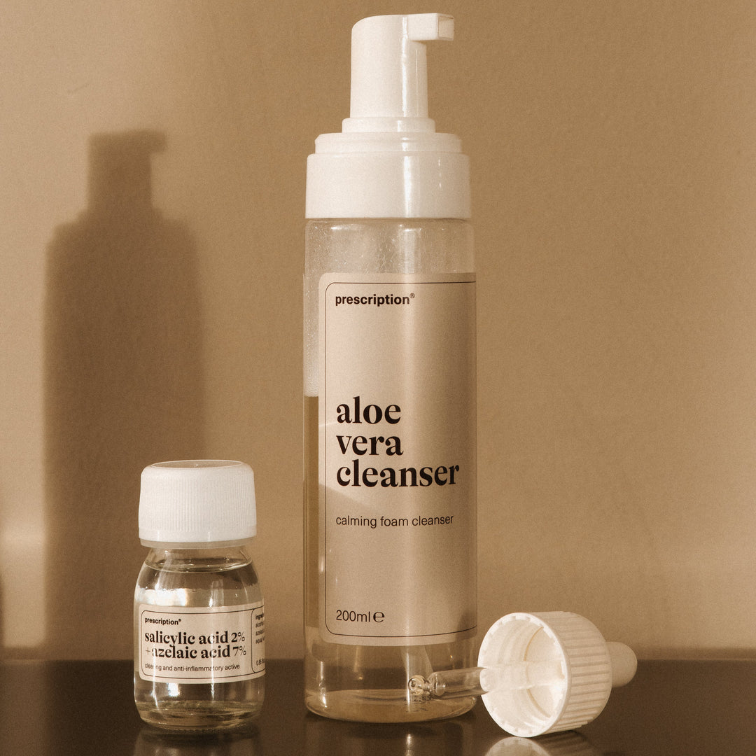 Nettoyant Acide Salicylique + Aloe Vera - duo peau