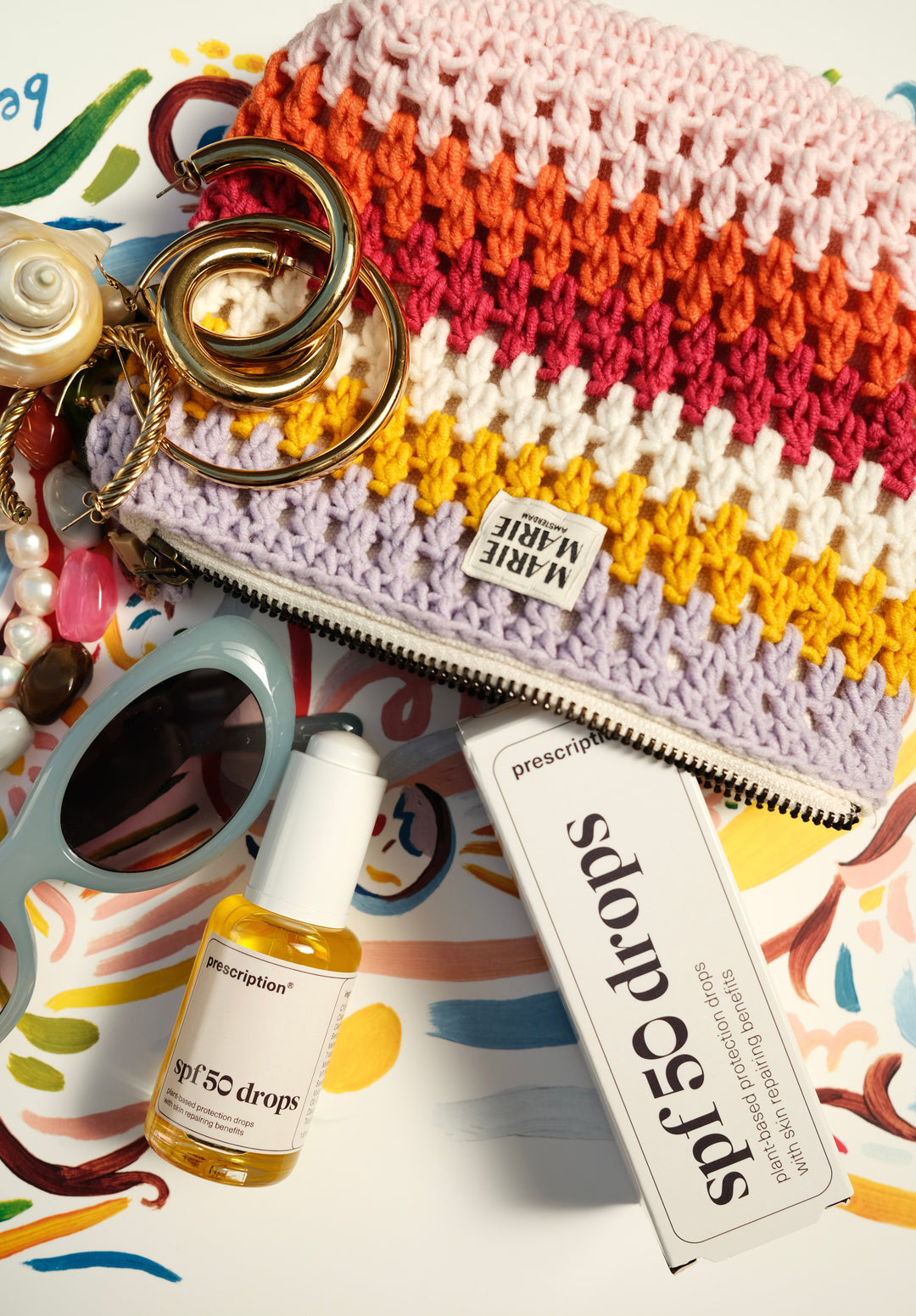 Prescription x Marie Marie L’ensemble des essentiels de l’été