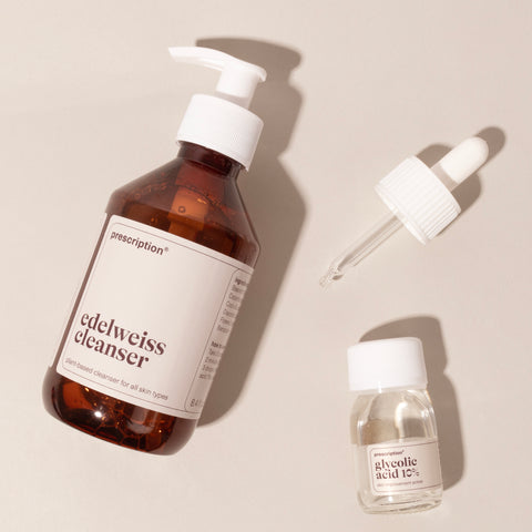 Glycolic acid & cleanser - skin duo