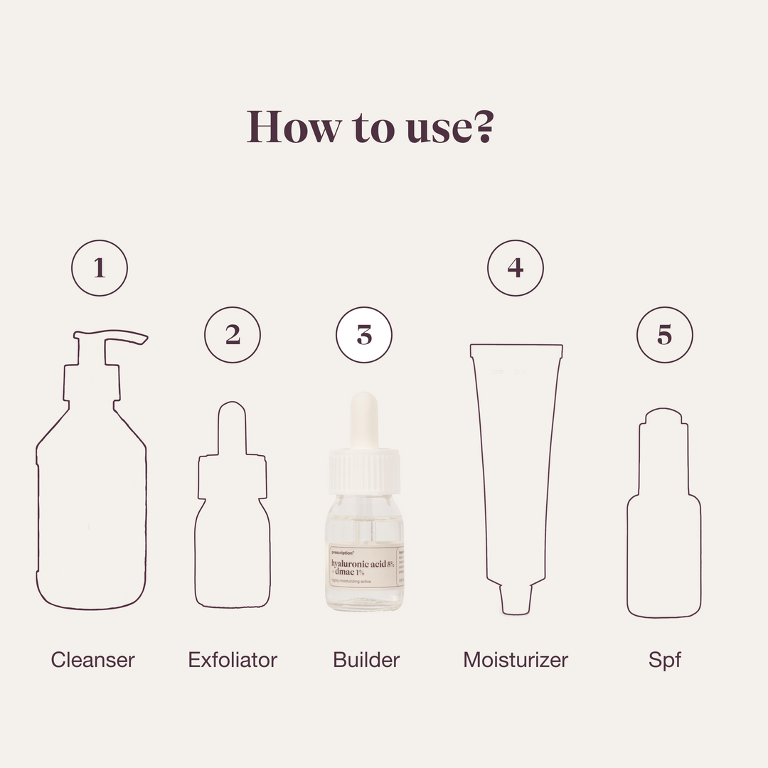 Hyaluronic Acid 5% + DMAE 1% - 25ml