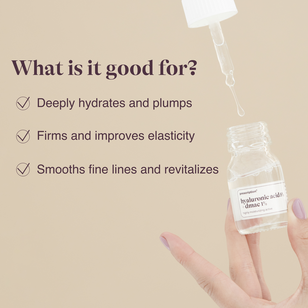 Hyaluronic Acid 5% + DMAE 1% - 25ml