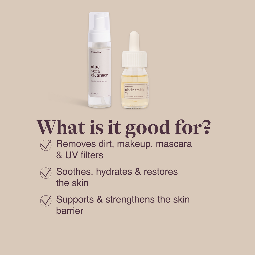 Niacinamide & Aloe Vera Cleanser - skin duo