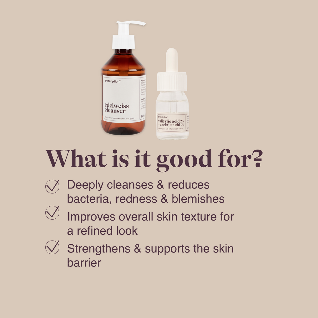 Salicylic Acid & Edelweiss Cleanser - skin duo