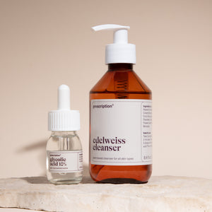 Glycolic Acid & Edelweiss Cleanser - skin duo